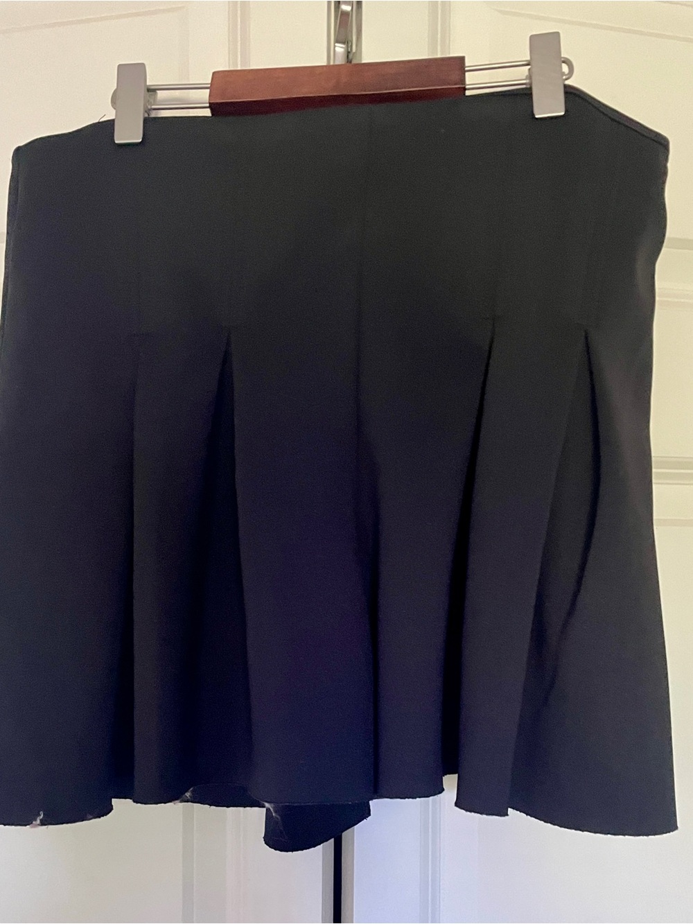 ASOS Black Circle Skater Skirt